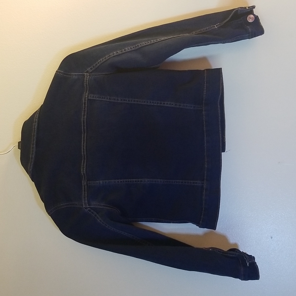 Denim Embellished Jacket - Picture 6 of 8